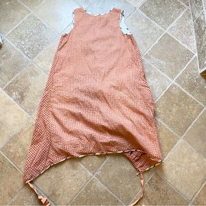 Tia Cibani Orange Eyelet Dress Size 11/12